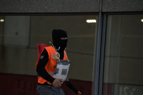 video faux terroriste sac